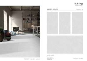 กระเบื้องพอร์ซเลนลายน้ำตาลสไตล์ร่วมสมัย ขนาดใหญ่ 60x120 ซม. สำหรับห้องนั่งเล่น ห้องครัว ห้องน้ำ - Product Image 5