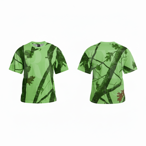 Camisetas Transpirables Ligeras de Cuello Redondo para Verano, Camisetas Personalizadas con Estampado de Camuflaje, Camiseta Informal de Manga Corta para Hombre - Product Image 6