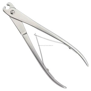 Alicates de Corte Diagonal WPS de Acero Inoxidable, Instrumento Quirúrgico Ortopédico Veterinario, Cortador Manual de Alambres y Clavos Óseos para Clínica y Hospital - Product Image 1