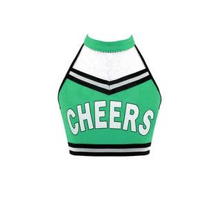 Uniforme de porristas de alta calidad, de secado rápido, ligero, de color sólido, hecho en Pakistán, en venta. - Product Image 4