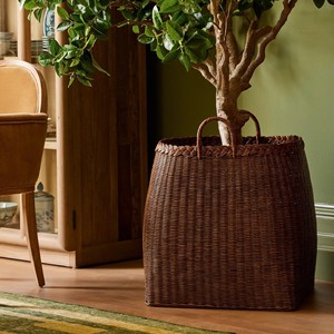 Garden Inspired Rattan Decorative <b>Plant</b> <b>Basket</b> Handmade Indoor <b>Plant</b> Holder Wicker Pot <b>For</b> Green <b>Plants</b> Home Decor - Product Image 1