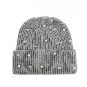 <b>Men</b> Rhinestone Beanie Cozy Acrylic <b>Winter</b> <b>Hat</b> Decorative Stone Finish Custom Logo Private Label OEM Beanies MADE BY BS - Product Image 4