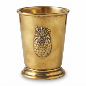 แก้วโลหะชุบทองทันสมัย ดีไซน์เรียบหรู ขอบประดับลูกปัด สไตล์คลาสสิก เหมาะสำหรับเป็นของขวัญ ใช้ในบาร์ สำหรับดื่มเบียร์หรือเครื่องดื่มจูล์เปป - Product Image 6
