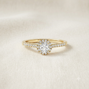 Anillo de Compromiso de Moissanita, Anillo de Plata Esterlina, Joyería de Boda, Regalo Moderno para Mejor Amiga - Product Image 2