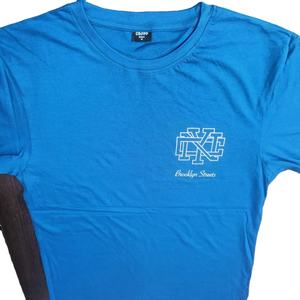 Camisetas de manga corta con estampado informal para hombre, ropa de entrenamiento transpirable de talla grande para correr, secado rápido, 100% algodón - Product Image 6