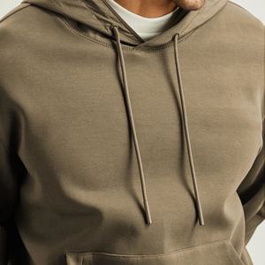 เสื้อฮู้ดดี้โอเวอร์ไซส์สองชั้น ผ้าฟลีซโพลีเอสเตอร์/คอตตอน ระบายอากาศได้ดี น้ำหนักเบา เป็นมิตรกับสิ่งแวดล้อม คุณภาพสูง สำหรับผู้ชาย - Product Image 3