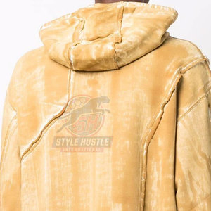 Nuevo Diseño, Sudaderas con Efecto Ácido para Hombre, Más Vendidas, MOQ Bajo, Sudaderas Básicas con Efecto Ácido para Hombre al por Mayor - Product Image 6