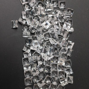 โทแพซสีขาวธรรมชาติ 6 มม. ทรงสี่เหลี่ยมเจียระไนแบบสเต็ปคัต คุณภาพดีที่สุด สำหรับทำเครื่องประดับ - Product Image 4