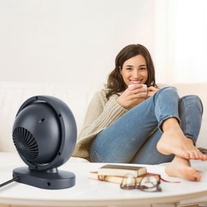 Chauffage électrique portable de bureau 380W, angle d'inclinaison de 30 degrés, chauffage rapide en 3 secondes, protection contre la surchauffe pour usage intérieur - Product Image 4