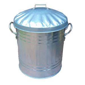 Contenedor de Basura Galvanizado de Alta Venta, Diseño Creativo, Hecho a Mano, Tamaño Grande, Estilo Vintage, Ecológico, con Tapa con Patrón de Animales, Forma Personalizada - Product Image 6