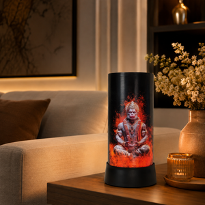 Hanuman LED Table <b>Lamp</b> <b>3D</b> <b>Illusion</b> Night Light Hindu Religious Decorative Desk Lighting Spiritual Diwali Temple Gift Home Decor - Product Image 4