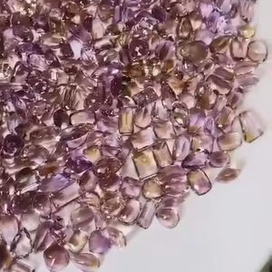 Lot de pierres précieuses d'améthyste naturelle, taille mixte, qualité AAA, avec un lustre exceptionnel, belle couleur, coupe et polissage parfaits, à prix avantageux. - Product Image 6