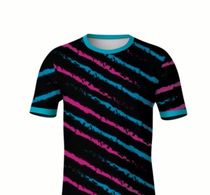 Quick Dry Sublimation 100% <b>Polyester</b> Jersey Short Sleeve <b>T</b>-<b>Shirt</b> 180 Grams Men's Modern Active Lifestyle Apparel - Product Image 4