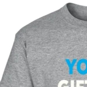 เสื้อยืดแขนสั้นลายกราฟิกสำหรับเด็ก Heather Grey Youth พร้อมลายพิมพ์ตัวอักษรสีดำ คอกลม สวมใส่สบาย น้ำหนักเบา เหมาะสำหรับทุกวัน - Product Image 6