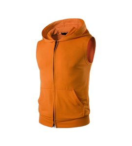 Chaleco con Capucha sin Mangas, Tallas Grandes, 100% Algodón, Impermeable, Transpirable, para Hombre - Product Image 5