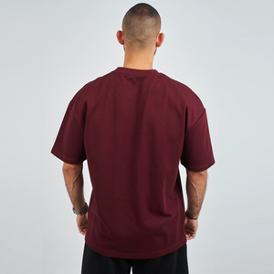 Vêtements pour hommes, t-shirts à manches courtes grande taille, conception de logo personnalisée OEM, coton respirant, style streetwear, t-shirt grande taille pour hommes - Product Image 2