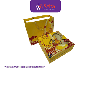 Cajas Rígidas Hechas a Mano con Estampado en Relieve de Lámina Dorada, Laminación Mate, Materiales Reciclables y Biodegradables, Personalizables para Regalos - Product Image 5