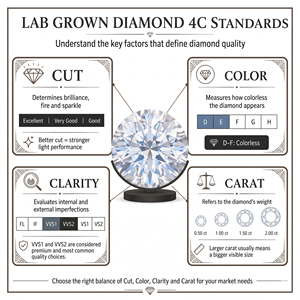 Diamants CVD HPHT de laboratoire à taille brillante, calibrés +12.5 -13, non montés, 3mm, 0.10Ct chacun, 10 pierres, couleurs D/E/F, VS/VVS+, IGI - Product Image 5