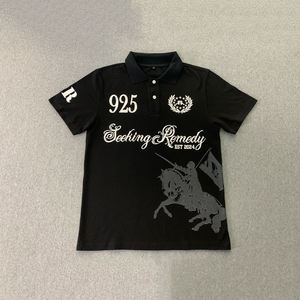 Camiseta Polo con Logotipo y Diseño Bordados Personalizados para Hombre y Mujer, Ropa Casual de Verano de Alta Calidad, Camisetas Polo de Manga Corta para Hombre - Product Image 1