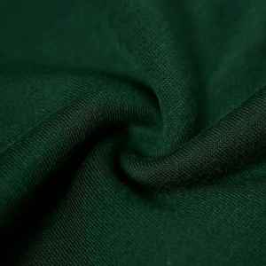 Men's Knitted Solid Green Hoodie Plain Dyed Casual Wear High Quality Outerwear - Product Image 1