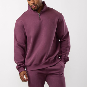 Sudadera con Capucha de Punto Personalizada para Hombre, Cuello Redondo, Transpirable, Color Sólido, Manga Larga, Ropa Estampada de Otoño, Venta al Por Mayor - Product Image 1
