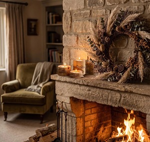 Porte-bougie en bois fait main, décoration de Noël pour la maison, best-seller, nouveau design, ornements artisanaux en bois faits à la main - Product Image 6