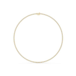 Collar de Diamante Cultivado en Laboratorio de 14 Quilates, Corte Redondo, para Hombre, Oro de 10k, Certificado IGI, Claridad EF, Joyería Fina, Engaste de Collet - Product Image 3