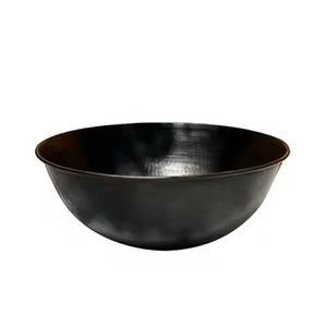 Tazón de Servir de Metal de Estilo Contemporáneo, Tazón de Acero Inoxidable para Alimentos, Vajilla Moderna para Cocina y Comedor, Plato para Servir Ensaladas y Frutas - Product Image 3