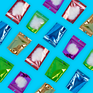 Bolsa Doypack Morada de Alta Barrera con Ventana, Grado Alimenticio, con Cierre Ziplock para Almacenamiento a Largo Plazo de Alimentos Secos al por Mayor - Product Image 3