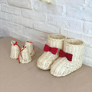 เครื่องประดับหวายทอแบรนด์เนมและบรรจุภัณฑ์ทำจากหวายสินค้าหัตถกรรมคริสต์มาส - Product Image 6