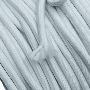 White Braided Nylon Drawcord 16 Strand Round Cord for <b>Bags</b> High Tenacity Sewing Cords - Product Image 4