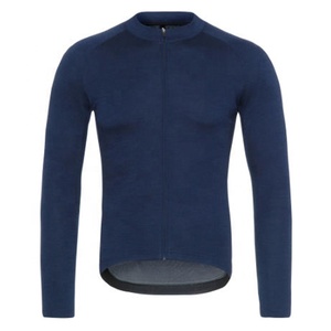 Jersey de Ciclismo Personalizado para Hombre, Manga Larga, Cierre Completo, Color Naranja, Transpirable, de Poliéster, para Adultos, al por Mayor - Product Image 6