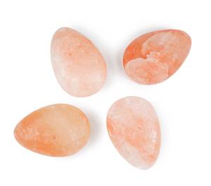 หินนวดรูปหยดน้ำเกลือหิมาลัยสีชมพู คริสตัลธรรมชาติ สำหรับเสริมฮวงจุ้ย พกพาสะดวก ทำด้วยมือ ใช้กดจุด นวดเนื้อเยื่อลึก บริเวณคอและไหล่ - Product Image 2