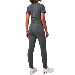 Cheap Price Medical Female <b>Nurse</b> <b>Scrubs</b> Uniforms Sets Spandex Jogger Jumpsuit Workwear For Doctors And Staff Nursing Suit - Product Image 5