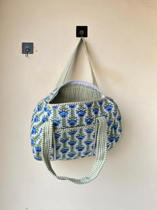 Sac fourre-tout matelassé léger de couleur unie, grande capacité, en coton, à bandoulière, fermeture ouverte, pour femme, toutes saisons - Product Image 5