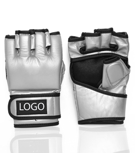 Guantes de Boxeo MMA con Soporte para Muñeca, de Cuero, Profesionales, Ligeros, de Buena Calidad, Bajo MOQ, Guantes Deportivos MMA - Product Image 4