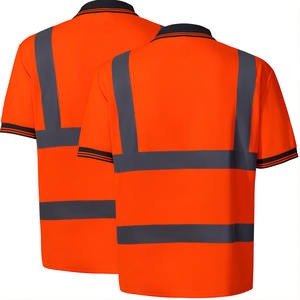 Camiseta Polo de Seguridad con Logotipo Estampado de Verano OEM, 100% Algodón, Corte Clásico, Camisetas Polo para Guardias de Seguridad, Ropa de Trabajo - Product Image 2