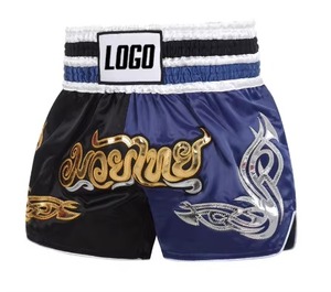 Shorts de Muay Thai al por Mayor, Shorts de Entrenamiento de Boxeo MMA, Shorts de Grappling Jiujitsu con Logotipo Personalizado - Product Image 6