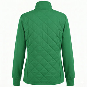 Chaqueta de Trabajo Acolchada de Spandex/Poliéster con Forro Polar, Precio de Fábrica Personalizado, Uniforme Médico Profesional, Cierre Completo, Ligera, para el Sector Sanitario - Product Image 3