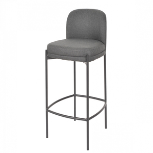 Silla de Bar Moderna con Estructura Metálica, Silla de Bar Industrial, Nueva Silla de Bar de Lujo, Taburete de Bar Premium, Silla de Bar de Alta Gama - Product Image 3