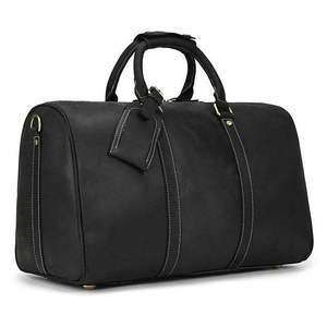 Nuevo bolso de viaje informal para hombre de cuero genuino, impermeable, en oferta en línea a bajo precio. - Product Image 1