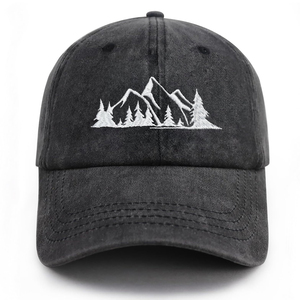 High Quality Cotton Baseball <b>Caps</b> for Men Women Best Design Fashionable Customized Logo Breathable <b>Waterproof</b> Adjustable - Product Image 1
