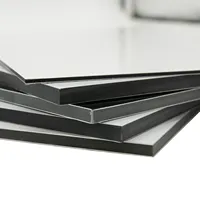 Panneau composite en aluminium moderne pour extérieur ACP/ACM/Alucobond 5 mm, panneaux composites en aluminium décoratifs de couleur