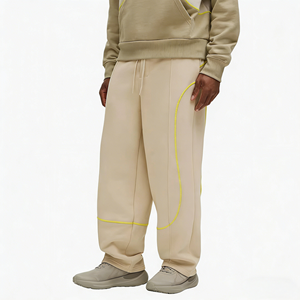Title: Casual Baggy <b>Trousers</b> Elastic Waistband Track Pants Tracksuits Pants - Product Image 4