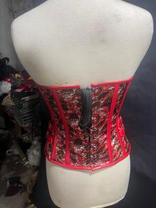 เสื้อครอเซ็ทวินเทจสำหรับผู้หญิง เซ็กซี่ กระชับสัดส่วน ระบายอากาศได้ดี ครอเซ็ทหนังทันสมัยสำหรับสาวพลัสไซส์ - Product Image 2