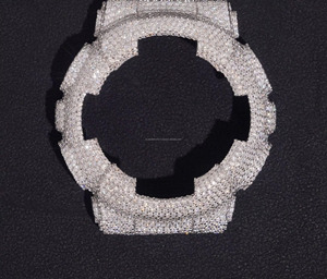 Reloj de Buceo Dvars Diamond GA39 Personalizado Compatible para Hombre, Plateado/Tonado Plateado, Caja de Metal, Bisel con Acabado Liso, Fecha Automática - Product Image 1