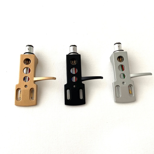 Turntable Phono Headshells Cartridge Head Shell with GOLD LEAD Metal Construction Vinyl Record Accessories