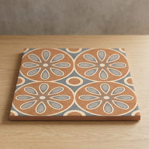 Carreaux de céramique de style marocain de qualité supérieure en gros, 400x400mm, carreaux de porcelaine à motifs floraux, pour extérieur, imperméables, antidérapants, pour murs - Product Image 3
