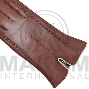 Premium Quality and Design Fashion Real Leather Dressing Gloves Full Finger Gloves From Pakistan Outdoor - Product Image 5