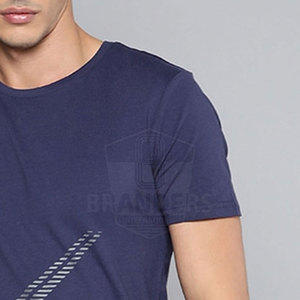 เสื้อยืดผู้ชายใส่สบาย ผ้าฝ้ายนุ่ม ทรงปกติ ดีไซน์ทันสมัย เหมาะสำหรับใส่ลำลองในฤดูร้อน ออกกำลังกาย - Product Image 3